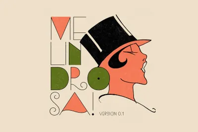 里约热内卢19世纪复古女权主义精致极细无衬线英文字体 Melindrosa Typeface