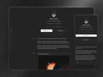 高质量自由职业设计师个性布局个人博客简历作品集网站模板 Ultra Framer Template