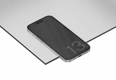 高质量极简主义苹果手机UI设计APP贴图展示样机模板 iPhone 14 Pro 13 Standard Mockup