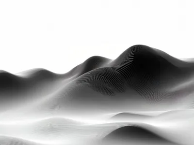 MJ人工智能制作网格渐变山脉布料渐变纹理背景素材 AI Mesh Gradients