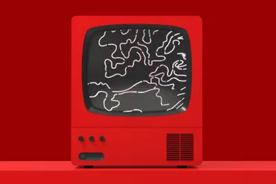 复古老电脑显示器Web网页设计UI贴图展示样机模板 Screen 02 Non-Standard Mockup