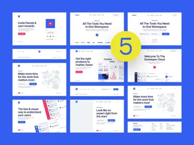 Method 5 最新全能通用企业品牌设计网站模板Web UI网页素材（源文件+代码）