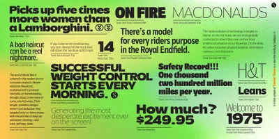 品牌设计海报排版英文无衬线字体 Savior Sans Font