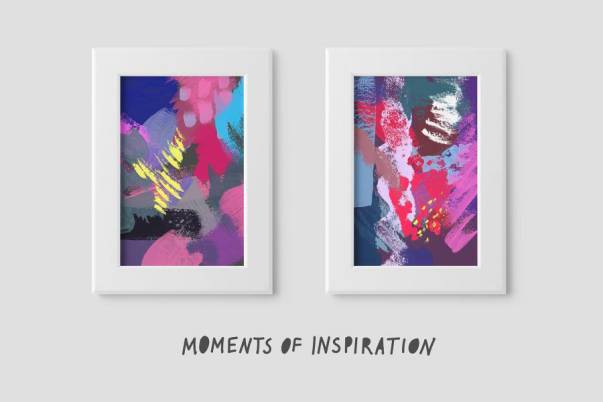 PS笔刷-丙烯酸和水粉纹理艺术绘画效果PS笔刷素材