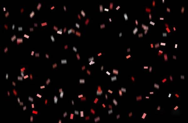 PNG素材-缤纷糖果彩色纸屑彩带超清透明JPG素材合集