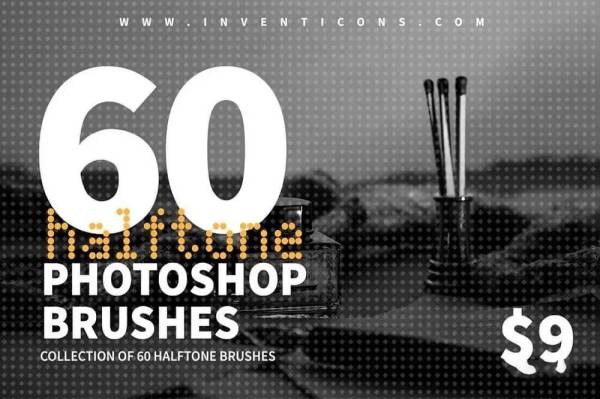PS笔刷-半色调Photoshop笔刷资源下载合集