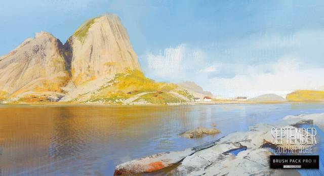 Procreate笔刷-艺术绘画油画笔刷素材资源