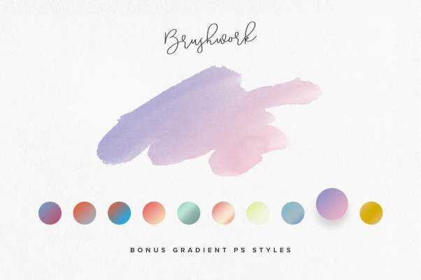 Procreate笔刷-笔刷资源-水彩和丙烯酸颜料ps和procreate艺术印章笔刷合集