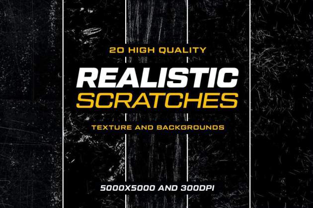 背景素材-20款划痕纹理叠加效果背景素材