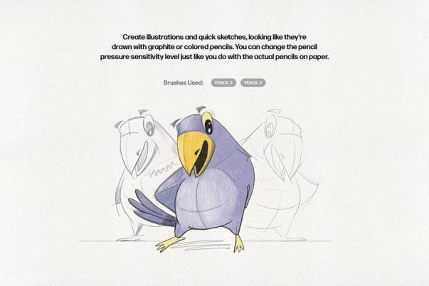 PS笔刷-手绘铅笔素描艺术效果纹理PS笔刷素材资源