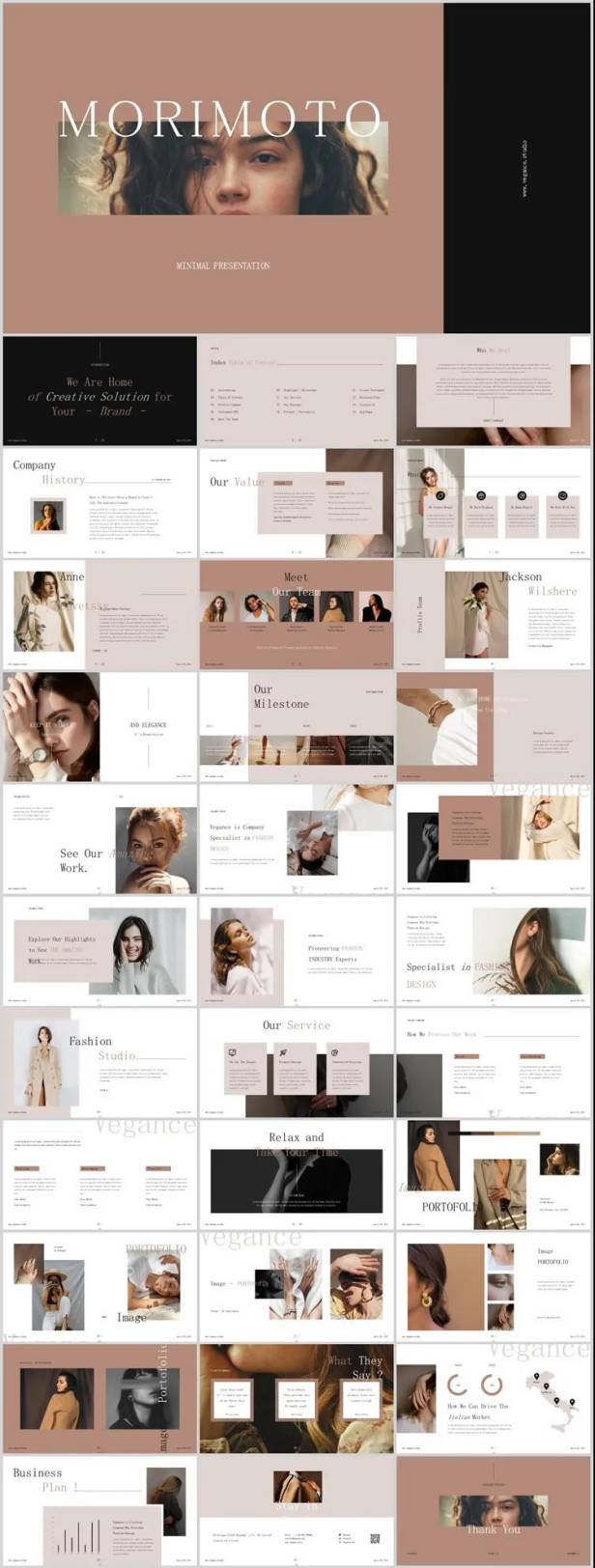 67套高级感炸裂的PPT模板