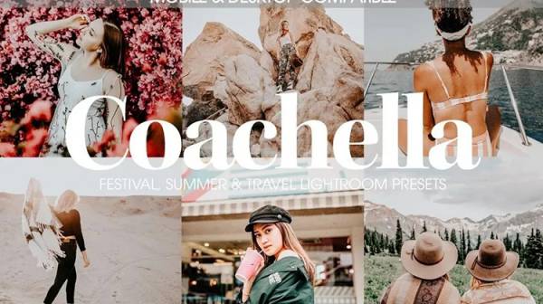 梦幻橙色和粉红色调预设 精选10款高级效果