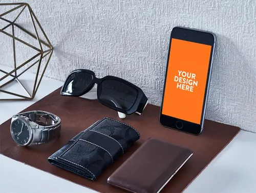 创意场景iphone手机贴图Elegant Mockups