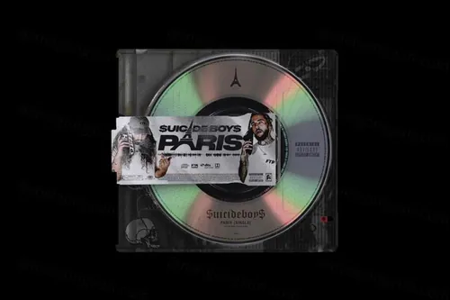 潮流复古废旧老物件音乐CD光盘盒包装设计样机模板 Vsssart - Minidisc Mockup