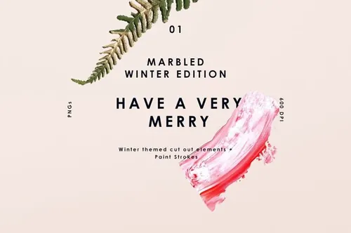 漂亮的大理石油漆涂料丙烯酸漆肌理背景图案笔刷 Winter