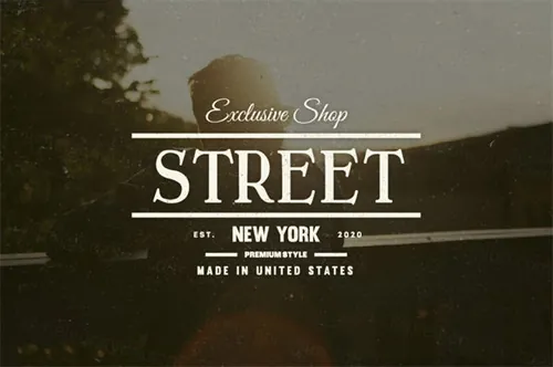 15组复古风格徽章商标模版素材 Vintage Logos  Badges