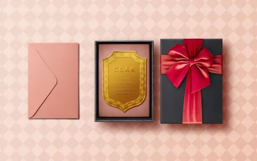 高品质号码牌礼品包装VIP套件场景样机