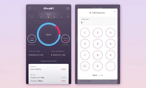 Dompet Wallet Daily UI #027 每日UI源文件分享 UI 素材