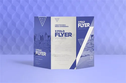 三折页广告营销传单设计模板 3 Fold Flyer Design