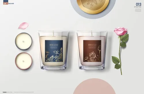 高档礼包礼盒健康保健产品传统包装设计PSD模板