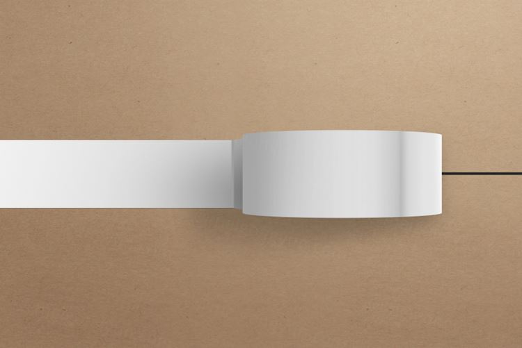 时尚高端少见稀有的高品质胶布胶带包装设计VI样机展示模型