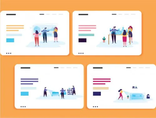 电子商务插图Meomeo Ecommerce Illustration