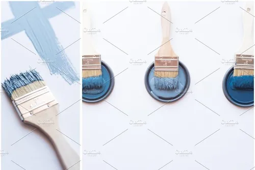 油漆主题照片样机背景素材Styled-Stock-Photo