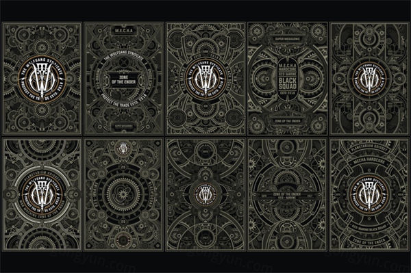 蒸汽朋克风格复古海报设计模板 10 Steampunk