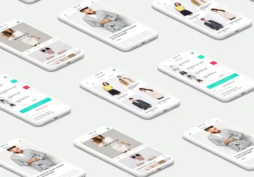 苹果X等距视图白模贴图样机模版 UI Psd iPhone X Monochrome