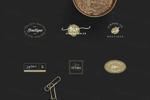 50款女性奢华品牌Logo模板 50-Feminine-Luxury-Logos