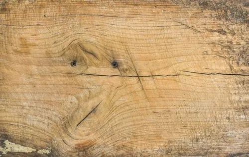 Old rustic discolored wooden board