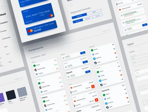 银行用户界面工具包The Bank UI Kit