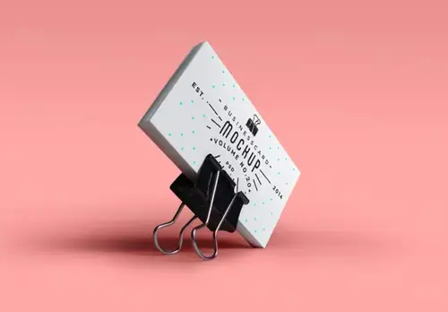 名片模型贴图样机Business-Card-Mock-Up #16101303 样机模版