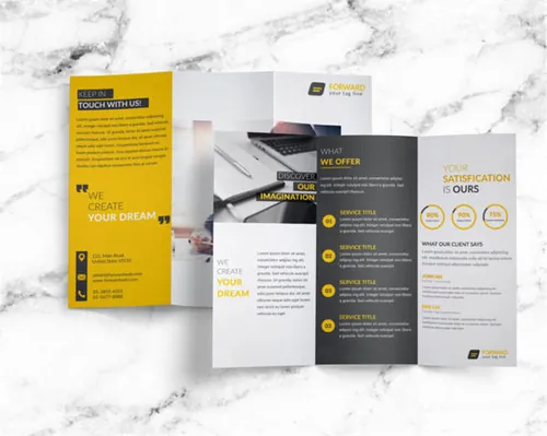 Free Creative Corporate Trifold Brochure