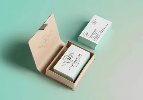 名片模型贴图样机Business-Card-Mock-Up #16101304FREE 样