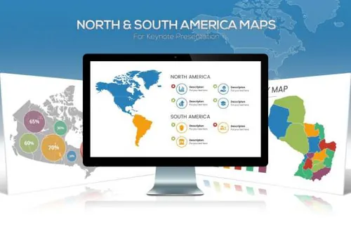 美国美洲地图主题演讲_America_Maps_for_Keynote