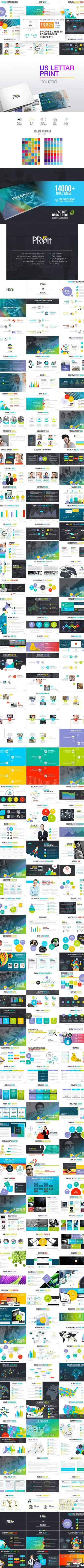 商业幻灯片PPT展示模板Profit_Business_Template
