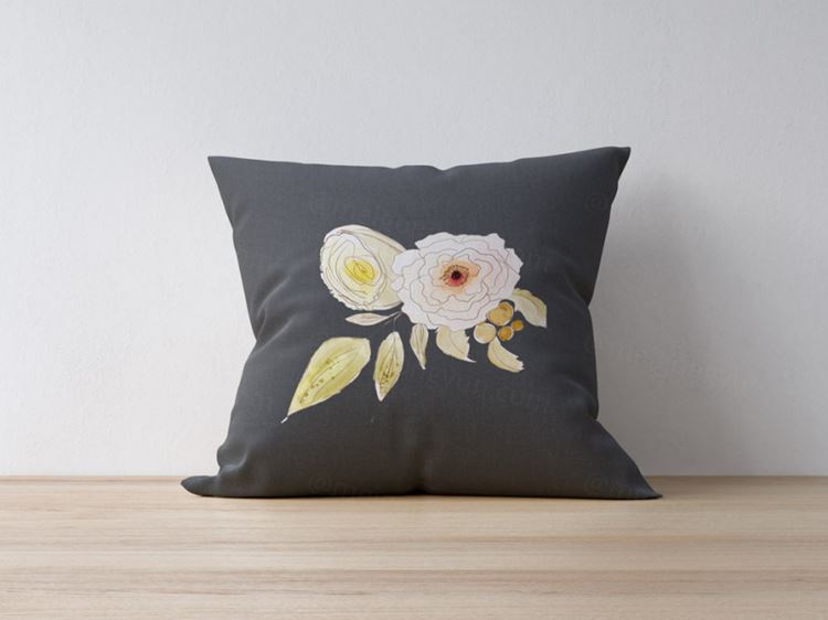 抱枕模型PSD贴图模板Pillow Mockup