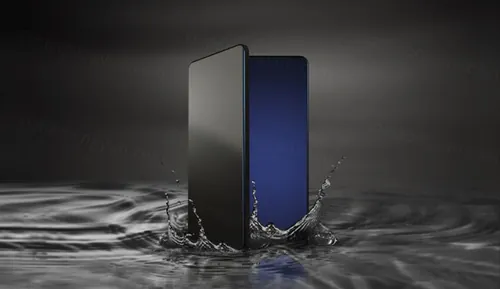 防水的简约现代移动手机APP UI样机展示模型