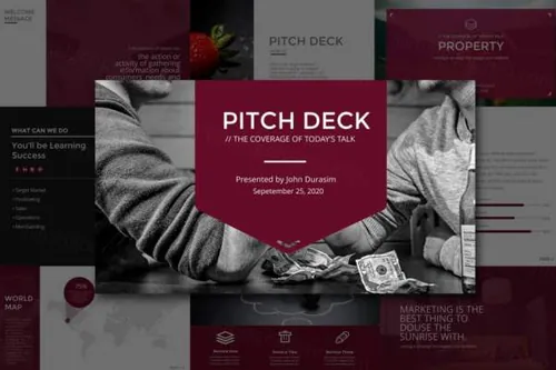 实用的多用途PPT打包下载 business_pitch_deck