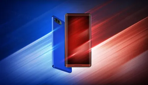 炫酷的流金移动手机APP UI样机展示模型