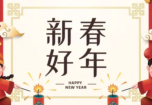 【新春好年】猪年农历新年传统年画迎新高清背景素材 2019 Happy New Year