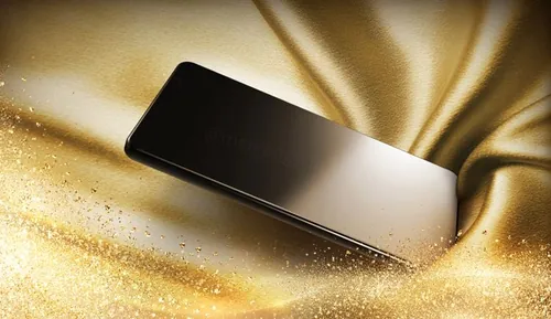 金色时尚高端的现代移动手机APP UI样机展示模型