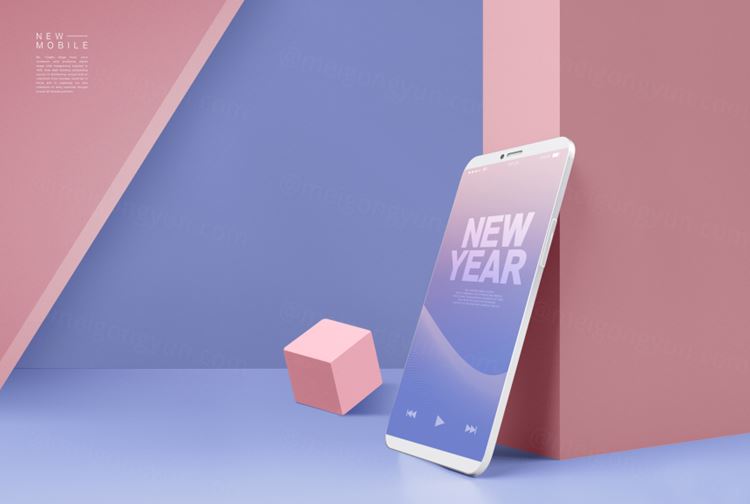 手机iPad等响应式网站展示样机素材下载