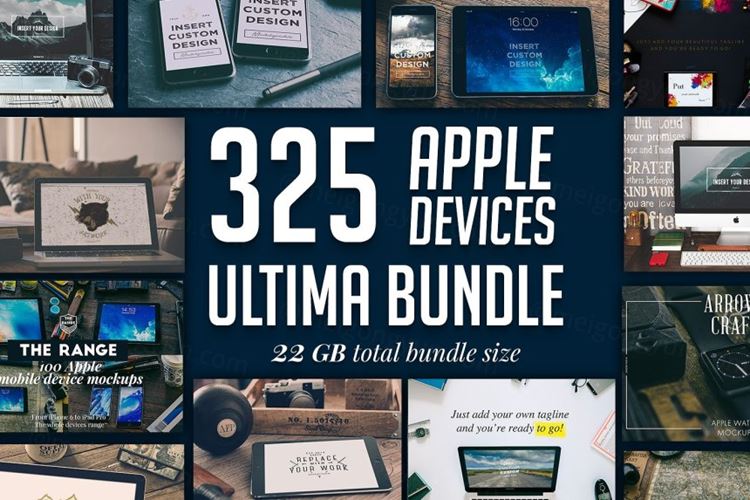 320+ Apple苹果全设备展示模型合集 Apple Devices ULTIMA Bundle