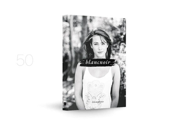 50款自然风景人像旅行摄影照片黑白调色处理LR预设 Blancnoir