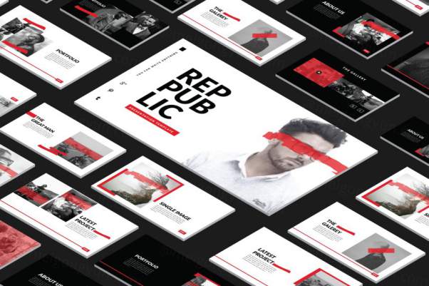 高级创意的高端商务商业提案幻灯片 PUBLIC_Creative_Keynote