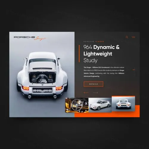 汽车APP界面设计 Car App Design  每日UI源文件分享