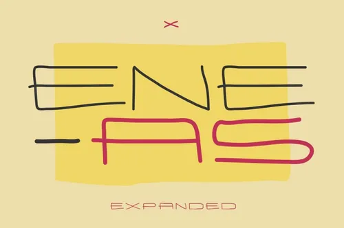 有趣可爱俏皮稚嫩的儿童手写英文艺术装饰字体 Eneas Expanded