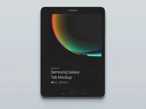 移动设备样机系列：Samsung Galaxy Tab 三星智能平板样机模板 Samsung Galaxy Tab ...